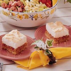 Spring Rhubarb Torte recipe