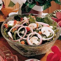 Blue Cheese Spinach Salad recipe