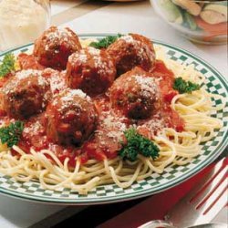 Easy Spaghetti and Meatballs recipe