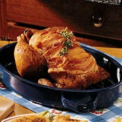 Roasted Chicken with Brown Gravy recipe