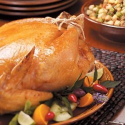 Roasted Chicken with Sausage Stuffing recipe