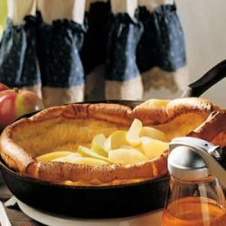 Apple-Pear Puff Pancake recipe