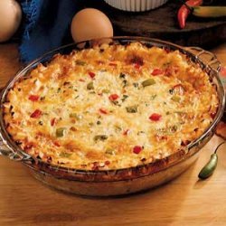 Country Pepper Omelet Pie recipe