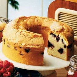 Blueberry Sour Cream Pound Cake recipe