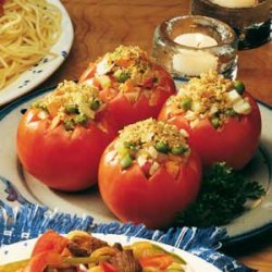 Stuffed Garden Tomatoes recipe
