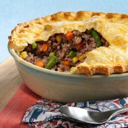 French Meat and Vegetable Pie recipe