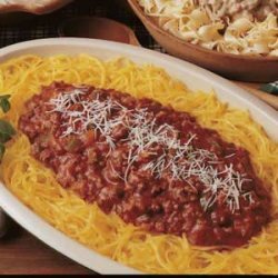 Spaghetti Squash with Meat Sauce recipe