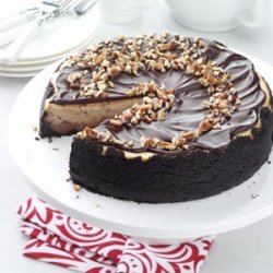 Chocolate Glazed Cheesecake recipe