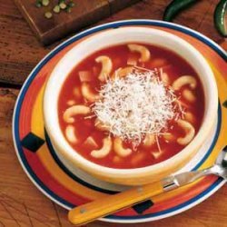 Italian Macaroni Soup recipe