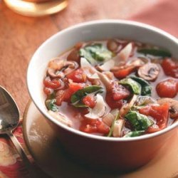 Tomato Spinach Soup recipe