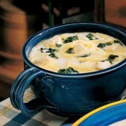 Spinach Cheese Soup recipe