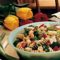 Turkey Vegetable Pasta Salad recipe