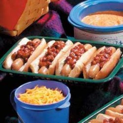 Hot Dogs with Chili Beans recipe