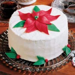 White Chocolate Holiday Cake recipe