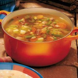 Ham and Vegetable Soup recipe