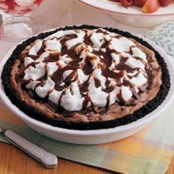 Chocolate Peppermint Pie recipe
