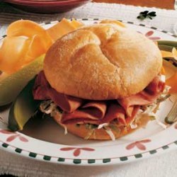 Corned Beef and Cabbage Sandwiches recipe