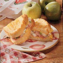 Apple-Ham Grilled Cheese recipe