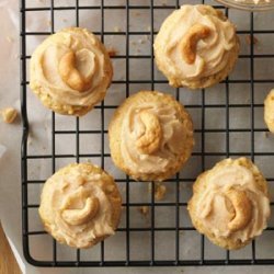 Frosted Cashew Cookies recipe