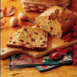 Cranberry Walnut Pumpkin Bread recipe