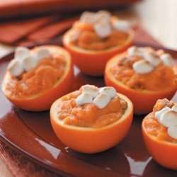 Sweet Potato Orange Cups recipe