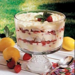 Strawberry Lemon Trifle recipe