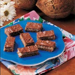 Chocolate Coconut Bars recipe