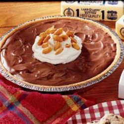 Chocolate Peanut Dream Pie recipe