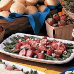 Asparagus Strawberry Salad recipe