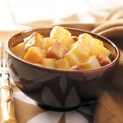 Au Gratin Potatoes and Ham recipe