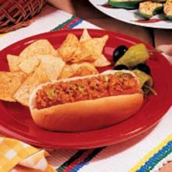 Southwestern Hot Dogs recipe
