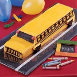 School Bus Cake recipe
