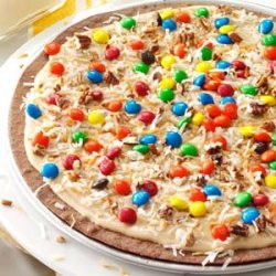 Frosted Brownie Pizza recipe