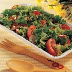 Salad with Hot Italian Dressing recipe