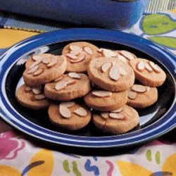 Chewy Almond Cookies recipe