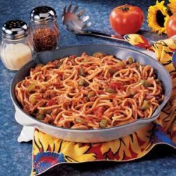 Spaghetti Skillet recipe