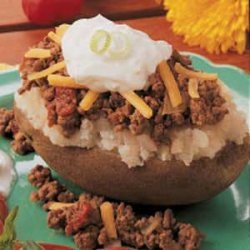 Taco-Topped Potato recipe