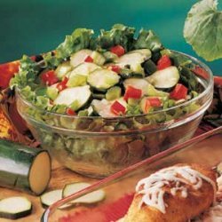 Sweet-Sour Zucchini Salad recipe