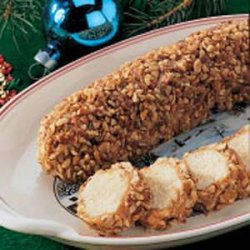Holiday Pecan Logs recipe