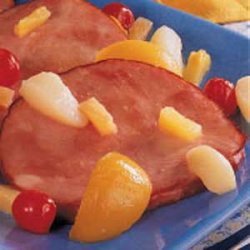 Curried Ham and Fruit recipe