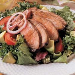 Dressed-Up Steak Salad recipe