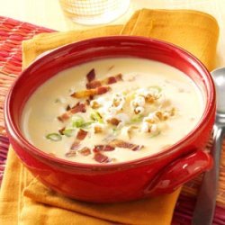 Slow-Cooked Savory Cheese Soup recipe