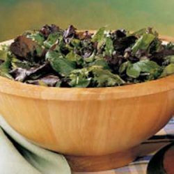 Greens with Herb Dressing recipe