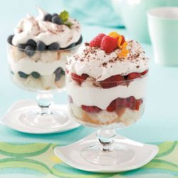 Raspberry Cheesecake Trifle recipe