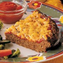 Cheesy Meat Loaf Pie recipe