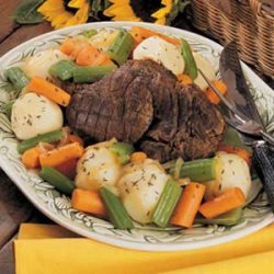 Venison Pot Roast with Vegetables recipe
