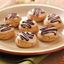 Fancy Peanut Butter Cookies recipe