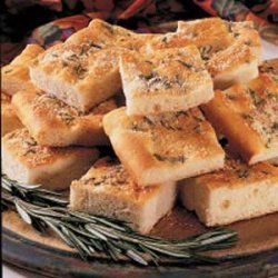 Focaccia Bread Squares recipe