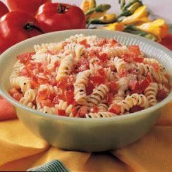 Tomato Spiral Toss recipe