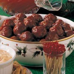Easy Cranberry Meatballs recipe